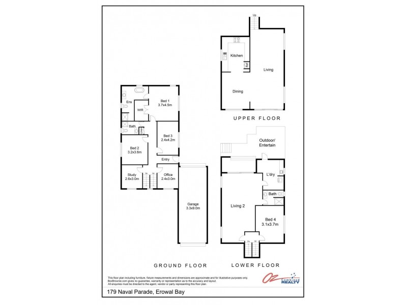 179  Naval Parade, Erowal Bay NSW 2540 Floorplan