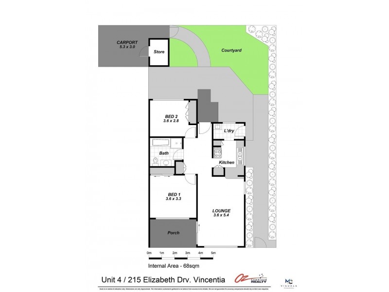 4/215 Elizabeth Drive, Vincentia NSW 2540 Floorplan