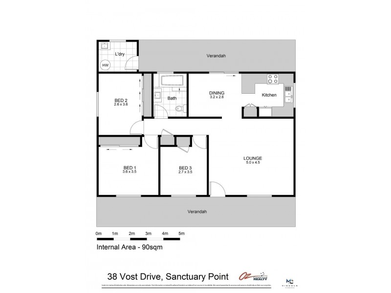 38 Vost Drive, Sanctuary Point NSW 2540 Floorplan
