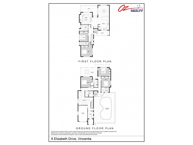6 Elizabeth Drive, Vincentia NSW 2540 Floorplan