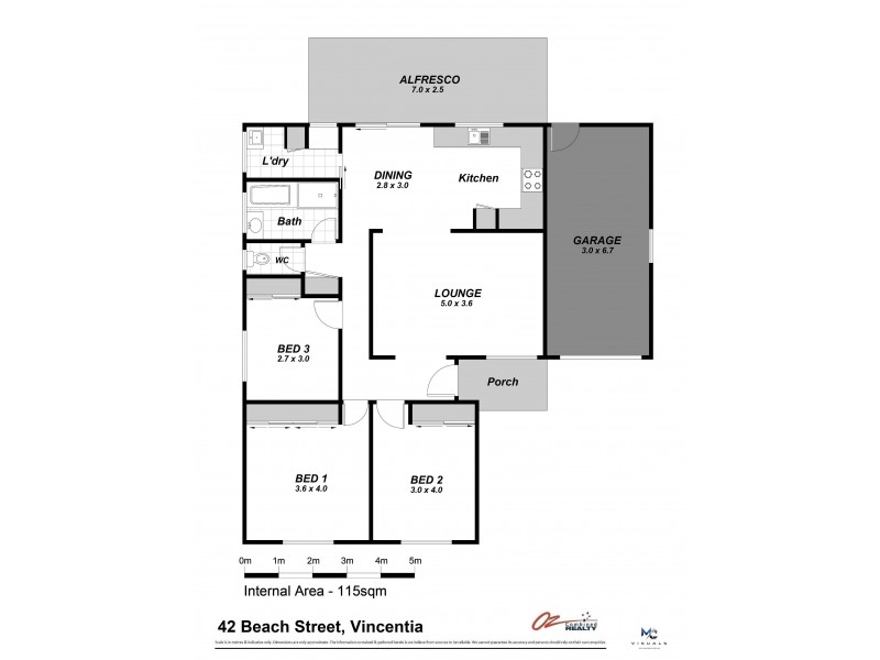 42  Beach Street, Vincentia NSW 2540 Floorplan