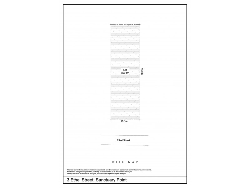 3 Ethel Street, Sanctuary Point NSW 2540 Floorplan