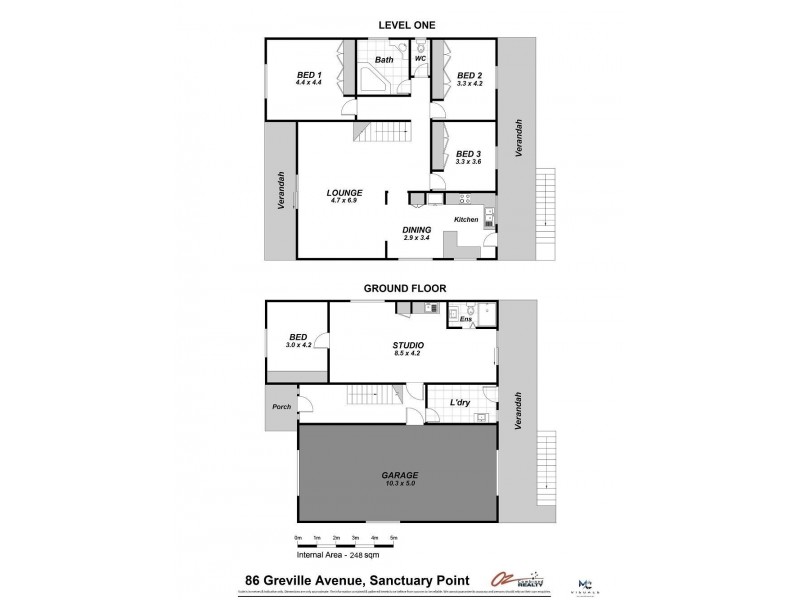 86 Greville Avenue, Sanctuary Point NSW 2540 Floorplan