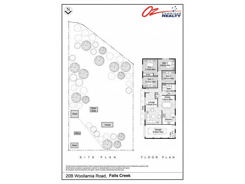 20B Woollamia Road, Falls Creek NSW 2540 Floorplan