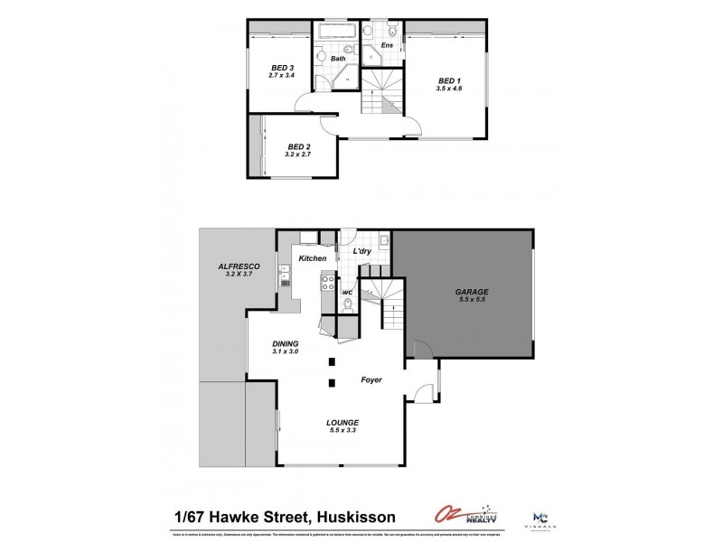 1/67 Hawke Street, Huskisson NSW 2540 Floorplan