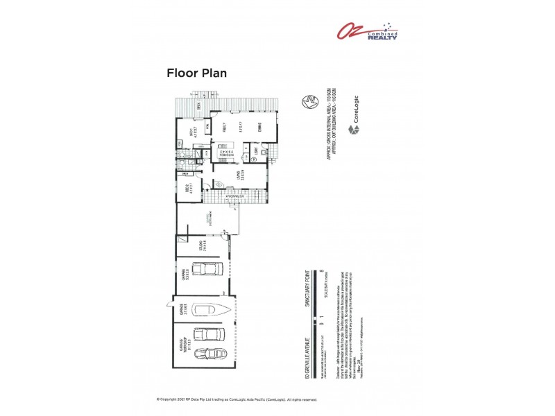 60 Greville Avenue, Sanctuary Point NSW 2540 Floorplan