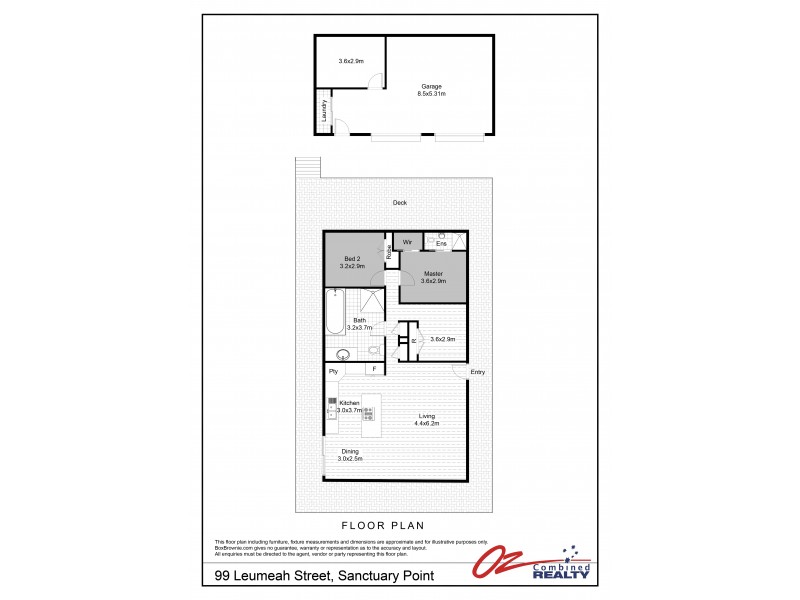99 Leumeah Street, Sanctuary Point NSW 2540 Floorplan