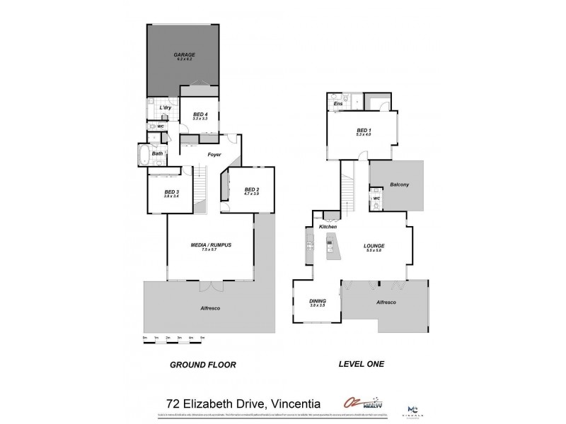 72 Elizabeth Drive, Vincentia NSW 2540 Floorplan