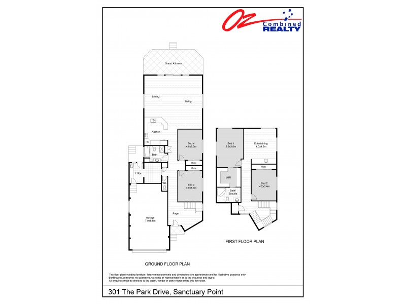 301 The Park Drive, Sanctuary Point NSW 2540 Floorplan