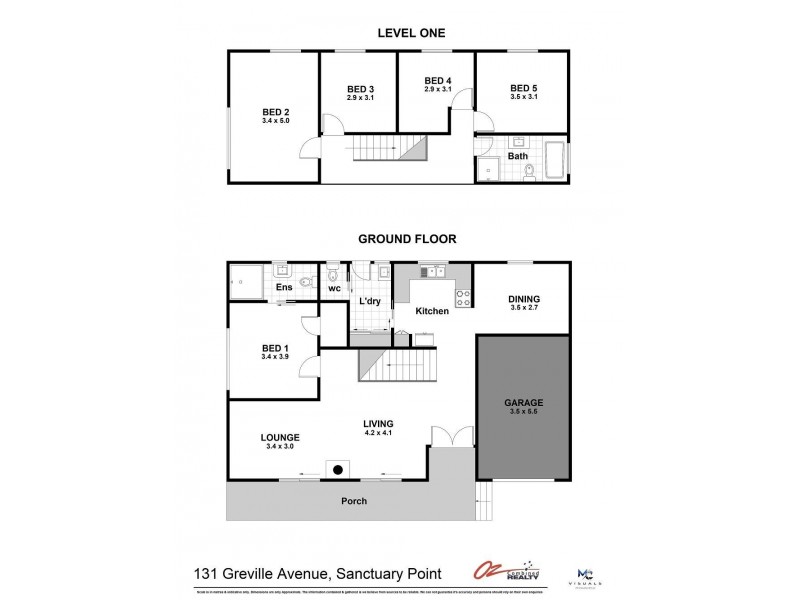 131 Greville Avenue, Sanctuary Point NSW 2540 Floorplan