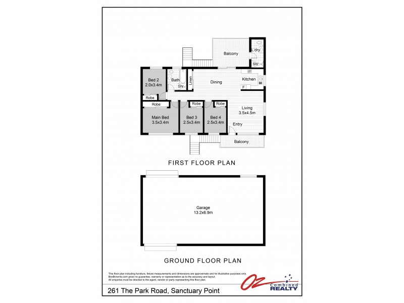 261A The Park Drive, Sanctuary Point NSW 2540 Floorplan