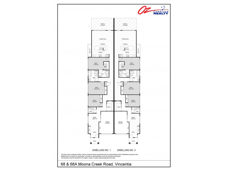 68A Moona Creek Road, Vincentia NSW 2540 Floorplan