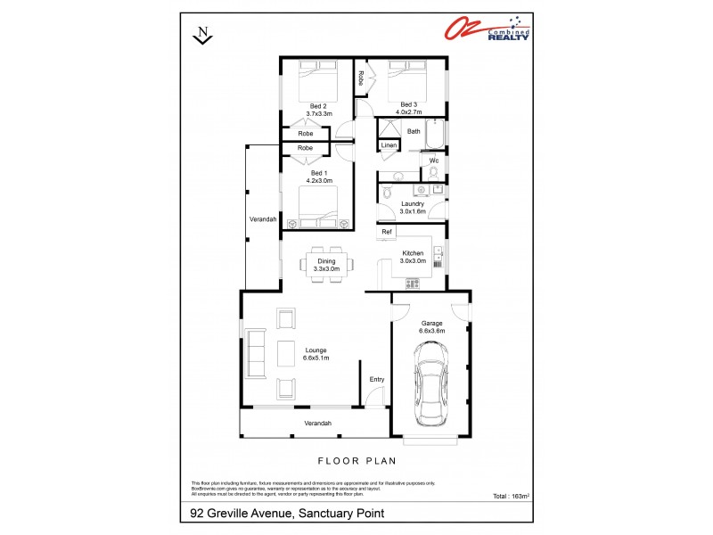 92  Greville Avenue, Sanctuary Point NSW 2540 Floorplan
