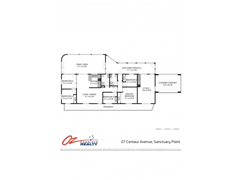 27 Centaur Avenue, Sanctuary Point NSW 2540 Floorplan