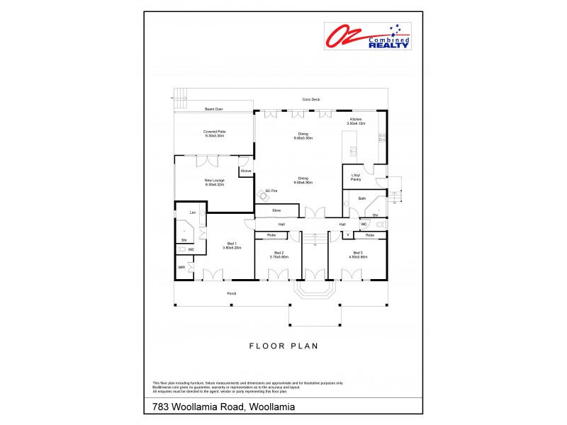 783 Woollamia Road, Woollamia NSW 2540 Floorplan