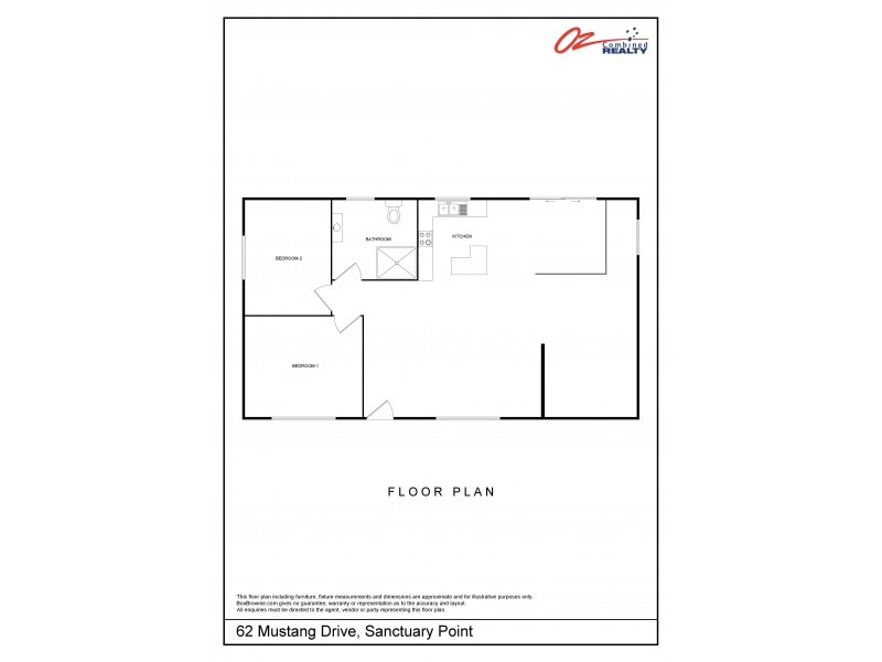 62 Mustang Drive, Sanctuary Point NSW 2540 Floorplan
