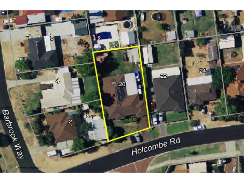 20 HOLCOMBE ROAD, Warnbro WA 6169