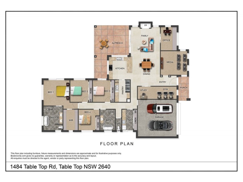1484 Table Top Road, Table Top NSW 2640 Floorplan
