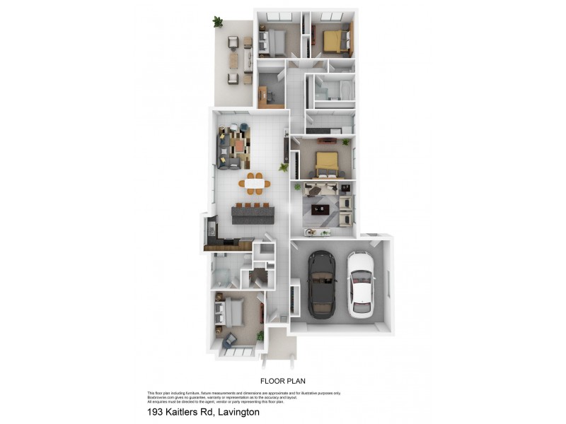 193 Kaitlers Rd, Lavington NSW 2641 Floorplan