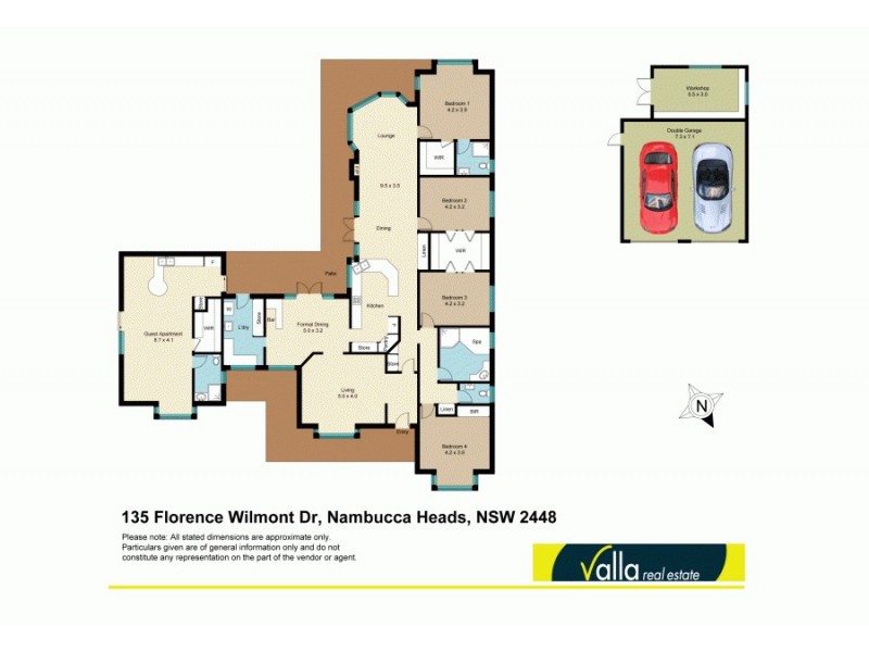 135 Florence Wilmont Drive, Nambucca Heads NSW 2448 Floorplan