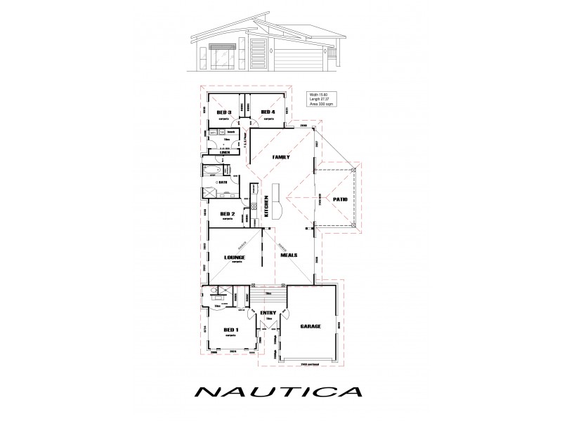21 Langsford Way, Valla Beach NSW 2448 Floorplan