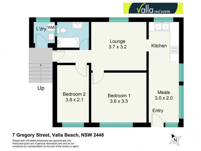 7 Gregory Street, Valla Beach NSW 2448 Floorplan