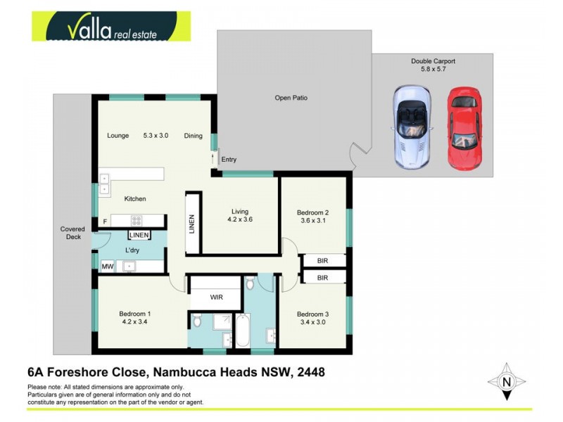 6A Foreshore Close, Nambucca Heads NSW 2448 Floorplan