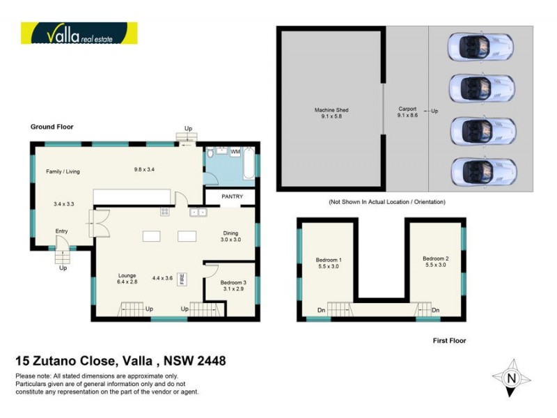 15 Zutano Close, Valla NSW 2448 Floorplan