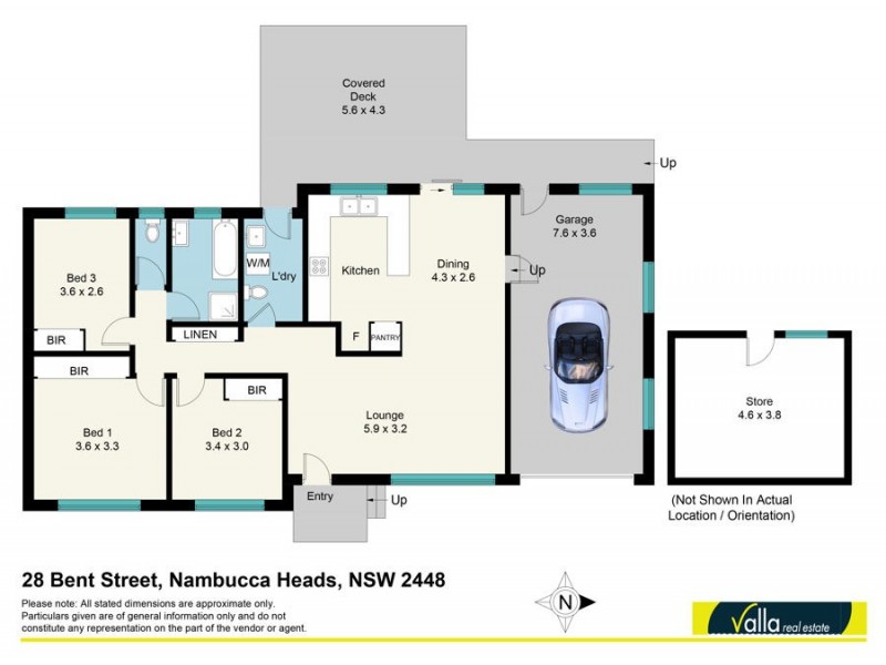 28 Bent Street, Nambucca Heads NSW 2448 Floorplan