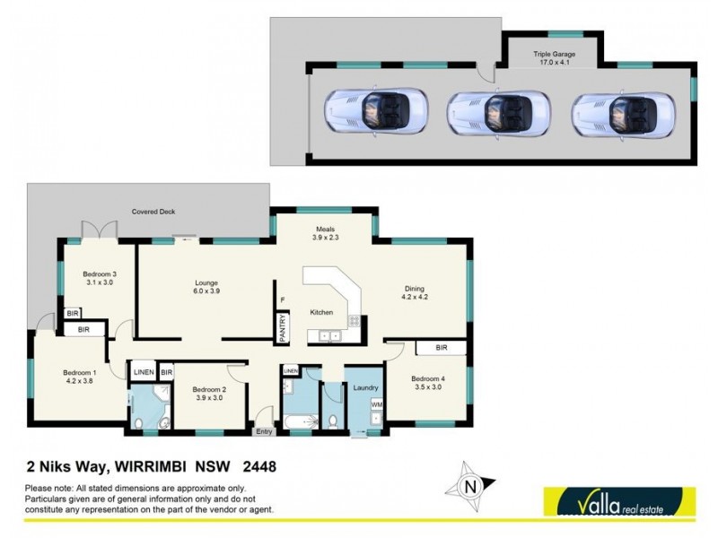 2 Niks Way, Wirrimbi NSW 2447 Floorplan