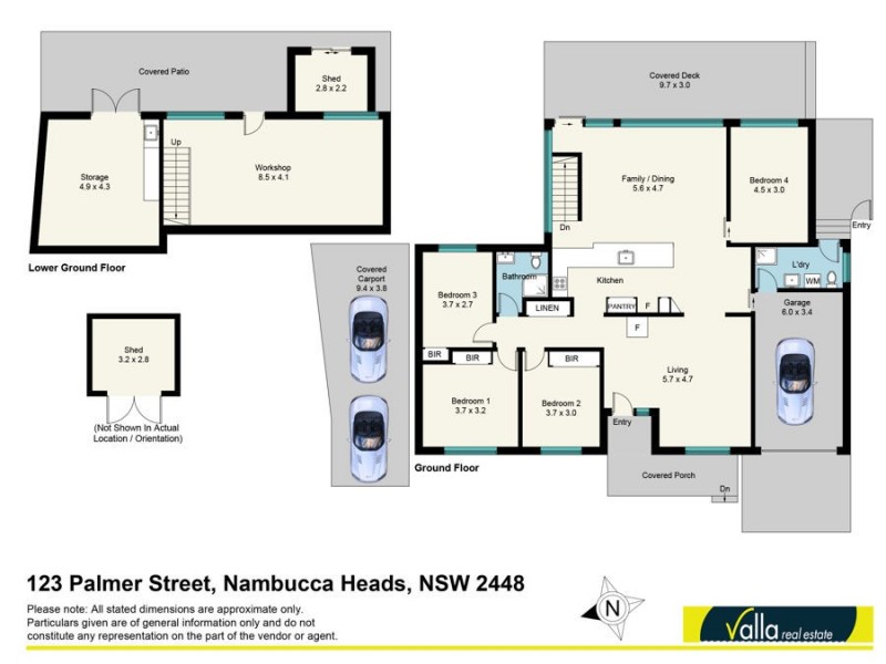 123 Palmer Street, Nambucca Heads NSW 2448 Floorplan