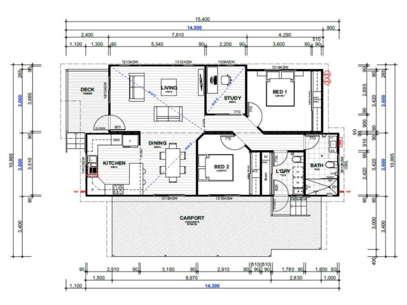 171 Robin Gordon Drive, Valla Beach NSW 2448 Floorplan