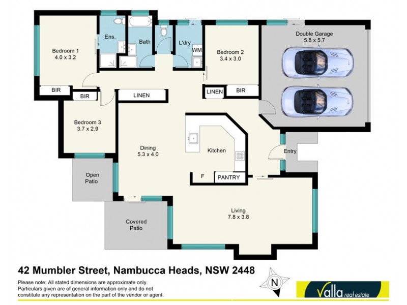 42 Mumbler Street, Nambucca Heads NSW 2448 Floorplan