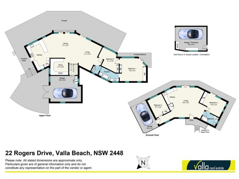 22 Rogers Drive, Valla Beach NSW 2448 Floorplan