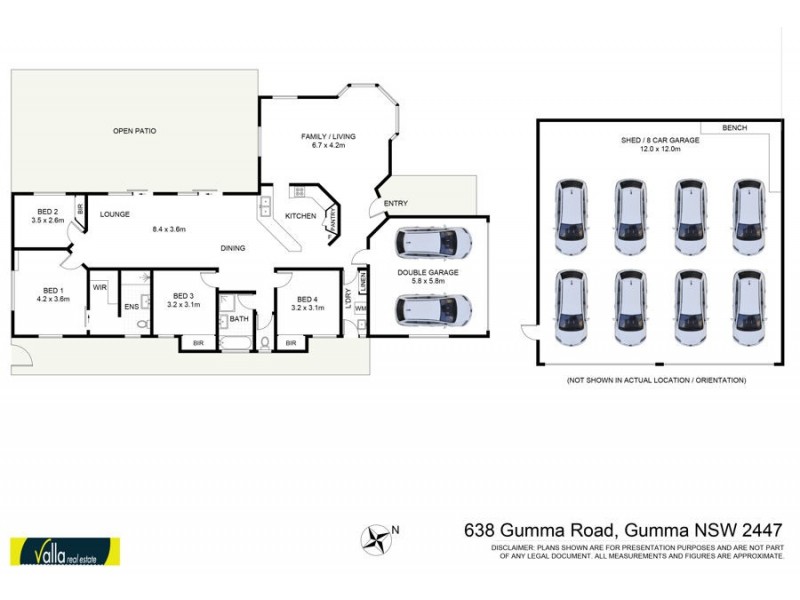 638 Gumma Road, Gumma NSW 2447 Floorplan