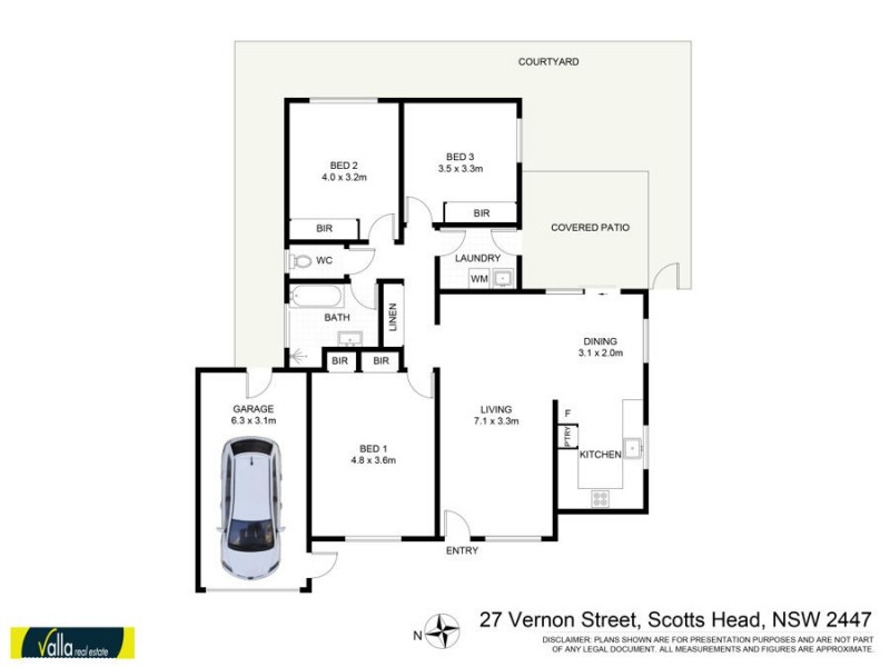 27 Vernon Street, Scotts Head NSW 2447 Floorplan