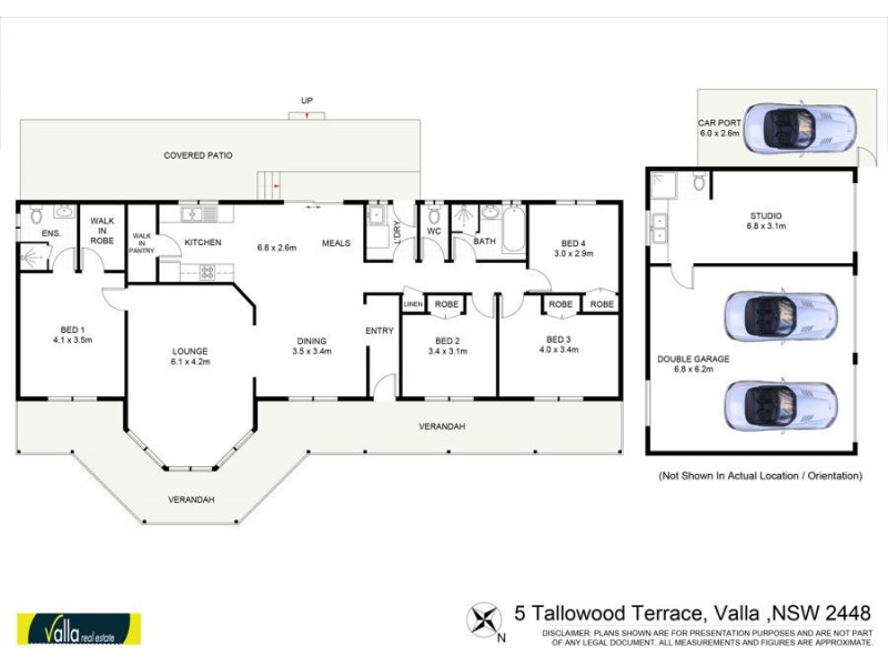 5 Tallowood Terrace, Valla NSW 2448 Floorplan