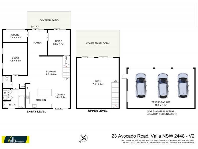 23 Avocado Road, Valla NSW 2448 Floorplan