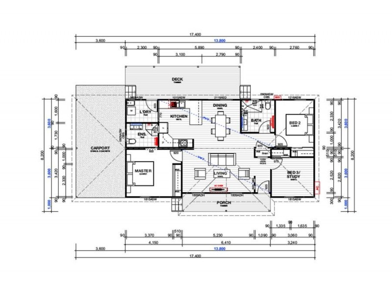 50 ACACIA PLACE, Valla Beach NSW 2448 Floorplan