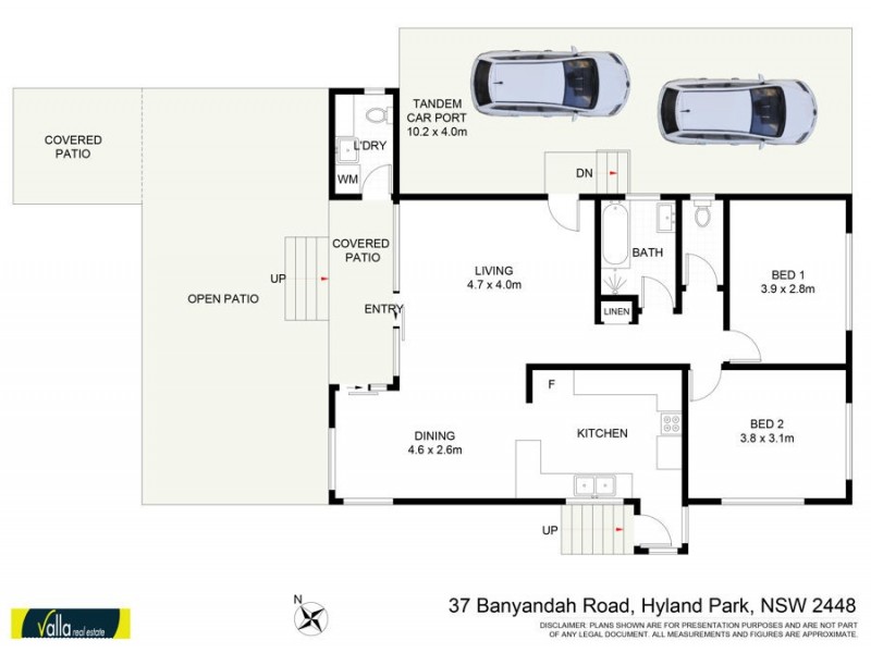 37 BANYANDAH ROAD, Hyland Park NSW 2448 Floorplan