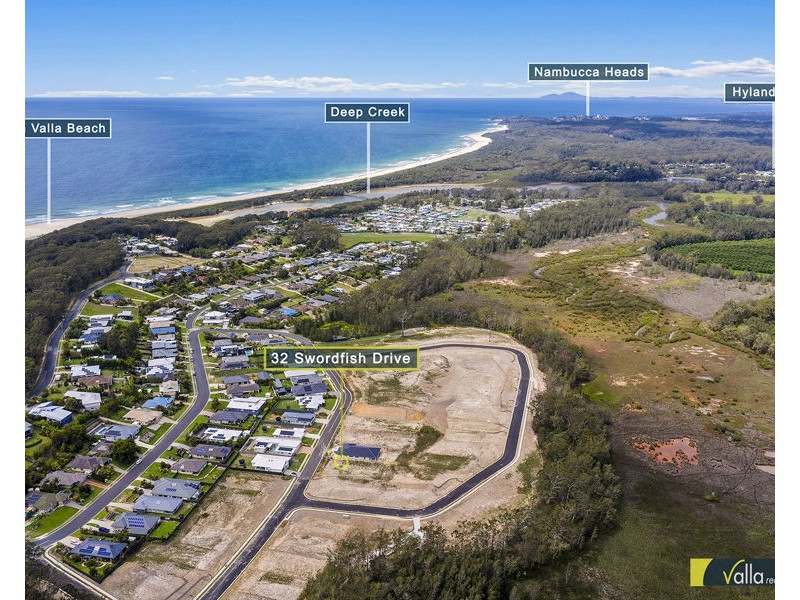 32 SWORDFISH DRIVE, Valla Beach NSW 2448