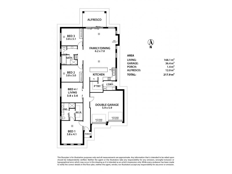 18 Kangaroo Terrace, Mount Barker SA 5251 Floorplan