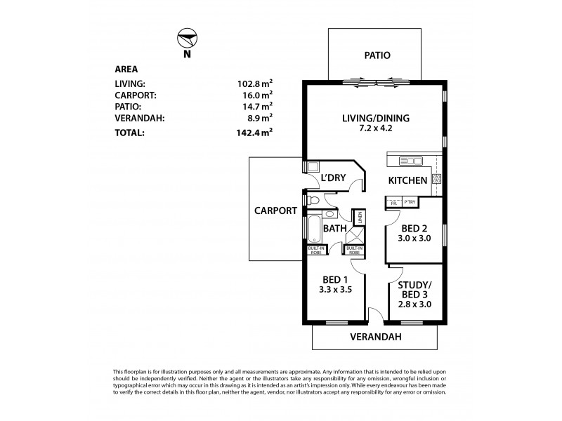 7 Heathfield Street, Mount Barker SA 5251 Floorplan