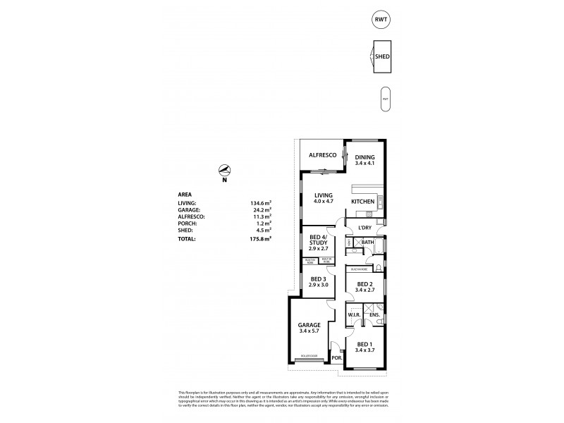 5 Maldon Street, Mount Barker SA 5251 Floorplan