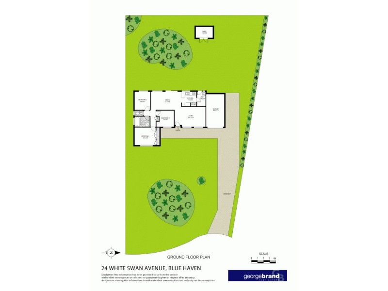 24 White Swan Avenue, Blue Haven NSW 2262 Floorplan