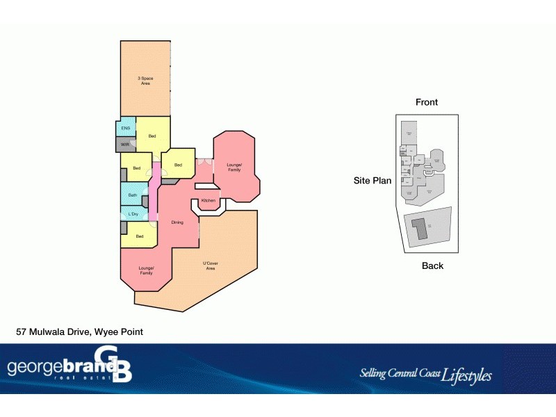57 Mulwala Drive, Wyee Point NSW 2259 Floorplan