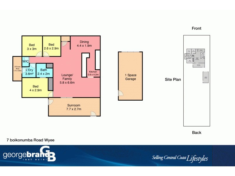 7 Boikonumba Road, Wyee NSW 2259 Floorplan