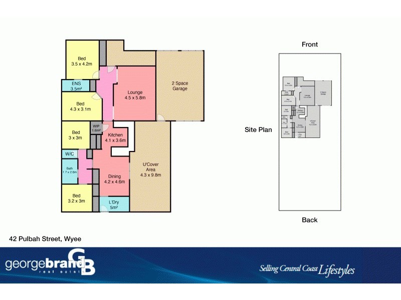 42 Pulbah Street, Wyee NSW 2259 Floorplan