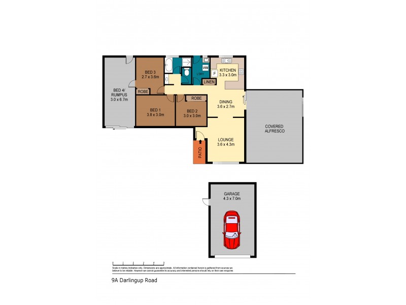 9A Darlingup Road, Wyee NSW 2259 Floorplan
