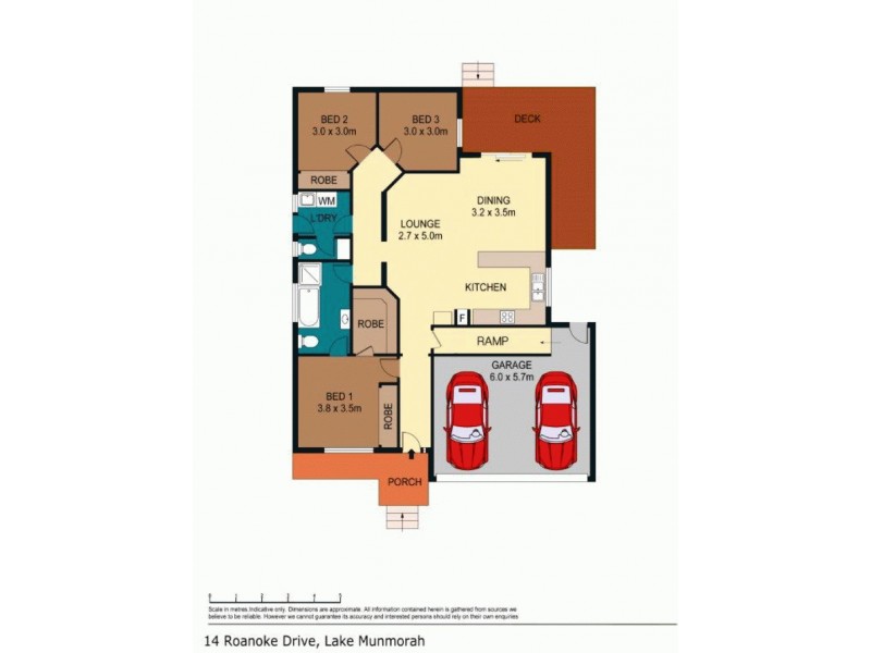 14 Roanoke Drive, Lake Munmorah NSW 2259 Floorplan